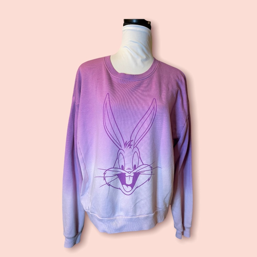 Purple Looney Tunes sweater